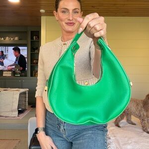 Chic Green Hobo Bag